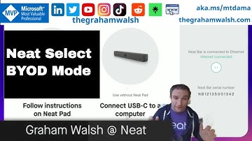 Neat Select - Bring Your Own Device - Meeting Bar