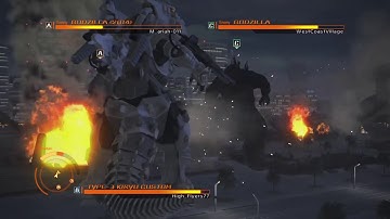 GODZILLA PS4: Type-3 Kiryu vs Heisei Godzilla vs Godzilla 2014