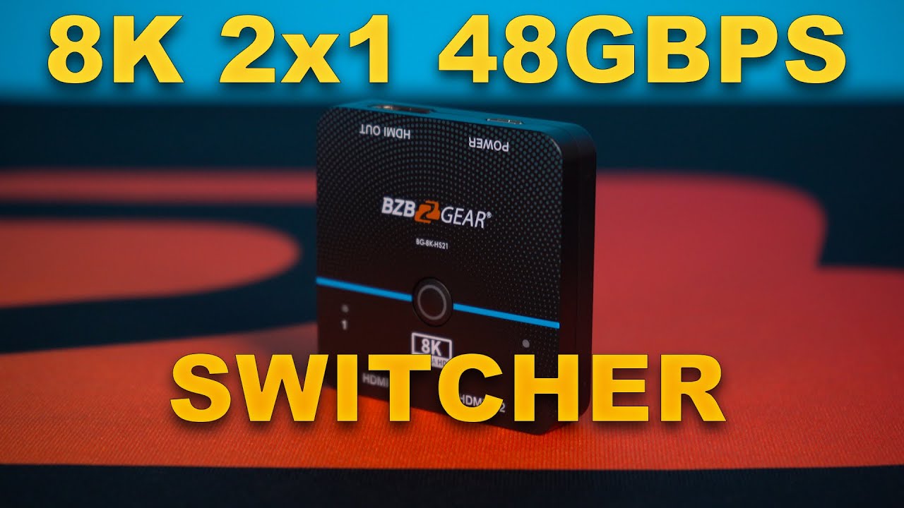 Big Resolution in a Small Package, 8K 2x1 Switcher | BG-8K-HS21