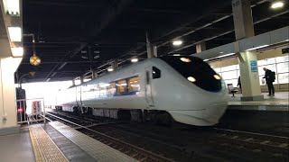 【神接近メロディー‼️】681系＋683系特急「サンダーバード」30号大阪行き　金沢駅入線