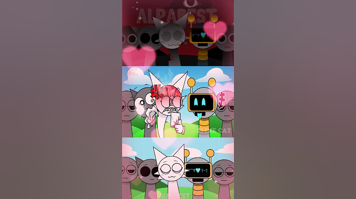 Fun Bot's reaction when Wenda sus Gray #sprunki #wenda #gray