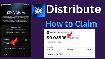 Distribute Ai Airdrop Claim | Distribute Ai Wallet Connect | Distribute Ai Airdrop Update
