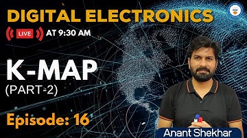 L16: K-MAP (Part-2) | Digital Electronics | Live at 3:30 PM | GATE/ESE 2022
