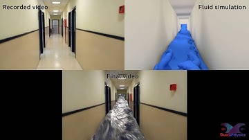 Visualisation effects (motion tracking) with Blender