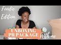 Unboxing pr package from food brand how i got a food package from instagram