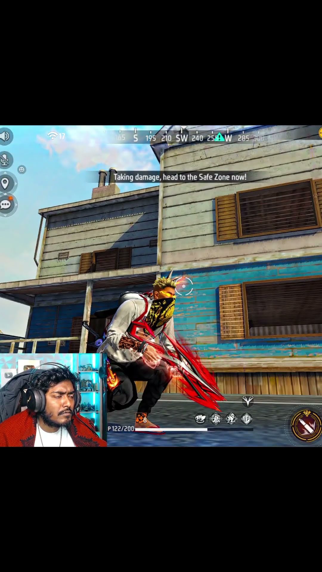 1 VS 4 Impossible ?? ?? #freefire #itzkabbo