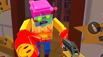 Pixel Combat Zombie Strike - MP442 Rare Weapon Skin With Laser Full Unlocked Gameplay Part 96