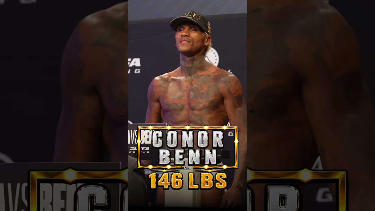 Conor Benn MAKES WEIGHT for his WBC welterweight title fight against Ryan Garcia 🏆🥊