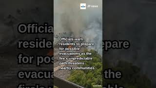 Georgia Wildfire expands rapidly