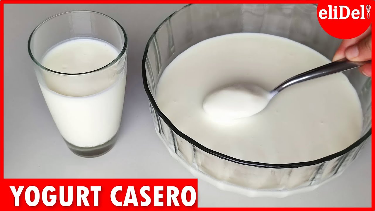 💥YOGURT CASERO natural con solo 2 ingredientes 