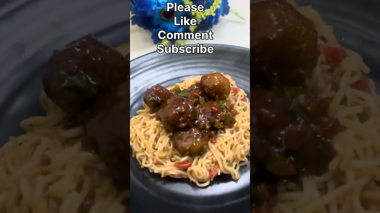 घर पर ही बनाए आसानी से बनने वाला वेज मंचूरियन🤤 |Veg Manchurian |No Maida Veg Manchurian |Ytvideos|