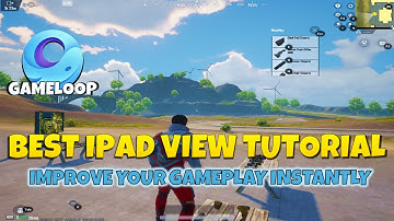 GET IPad VIEW in LAPTOP on GAMELOOP | BEST SMART KEYMAPPING | BLACK BARS FIXED | BGMI | PUBG MOBILE