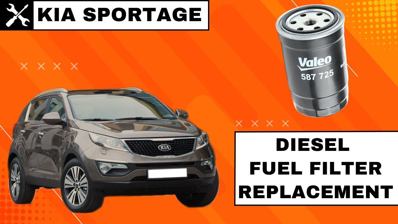 How to Replace Diesel Fuel Filter | Kia Sportage 2.0 CRDI (2010–2015) & Hyundai ix35