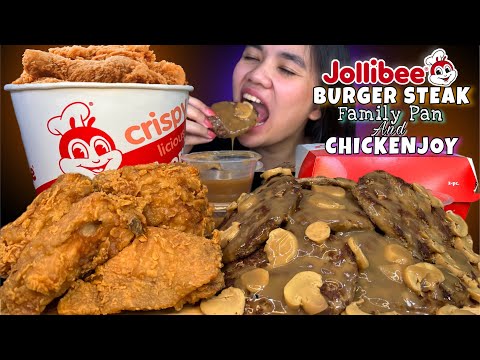 jollibee-ultimate-burger-steak-family-pan-&-chicken-joy-mukbang-pinoy-mukbang