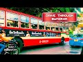 Drive Through Bangkok After Lockdown, 4K Virtual Tour, House Electronic Dance, Bangkok Thailand