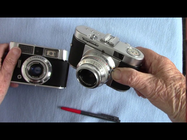 German 1960's Voigtlander VITO 'CLR' film camera review. - YouTube