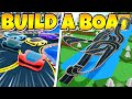 THE BIGGEST RACE TRACK EVER IN Build a Boat!