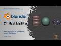 Blender Eğitimi - 27 - Mask Modifier