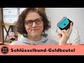 Schlüsselbund Geldbeutel nähen / Little Coin Purse / kostenloses Schnittmuster