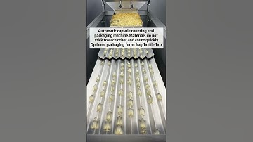 Fish oil soft capsule counting and packaging machine#automaticpackingmachine