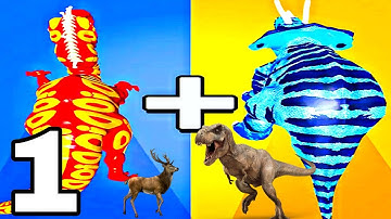 Merge Master Dinosaur Games - Walkthrough Part 1 Levels 1-10 - Android ios Gameplay