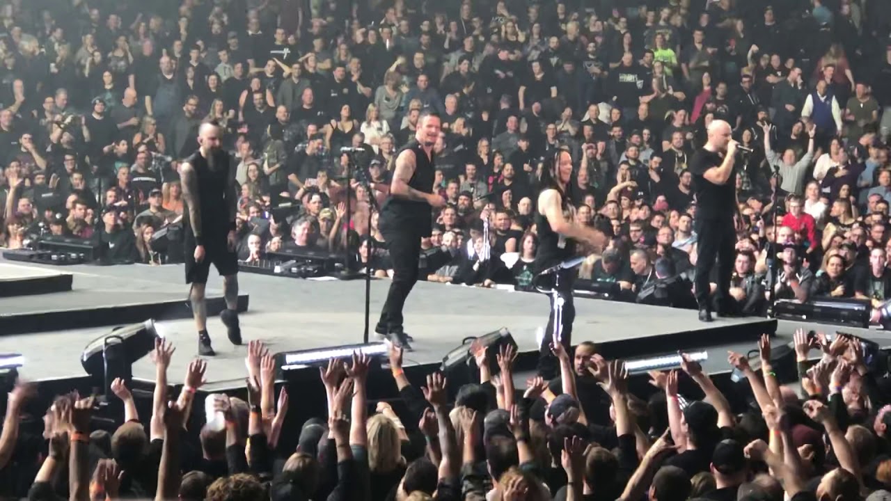 Disturbed’s David Draiman calms 2 fans from fighting in crowd