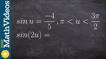 Pre-Calculus - How to Evaluate Using The Double Angle of Sine