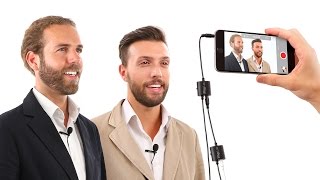 IK Multimedia Irig Mic Lav dasspeldmicrofoon voor iOS en Android video