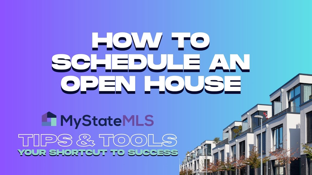 Scheduling an Open House - YouTube