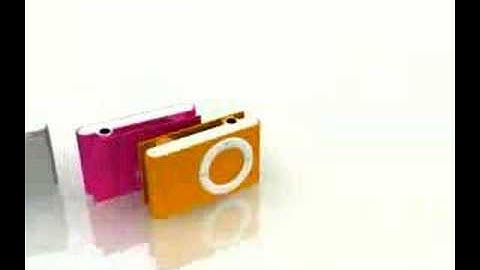 ipod shuffle 3D motion