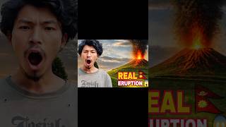 “🌋 Volcano Eruption Experiment at Home 🤯 #Shorts #ExpVenture”