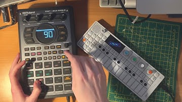 Brian Eno style ambient on the Roland SP404 MK2 & Teenage Engineering OP1