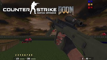 Counter Strike Doom Martian Offensive All Weapons