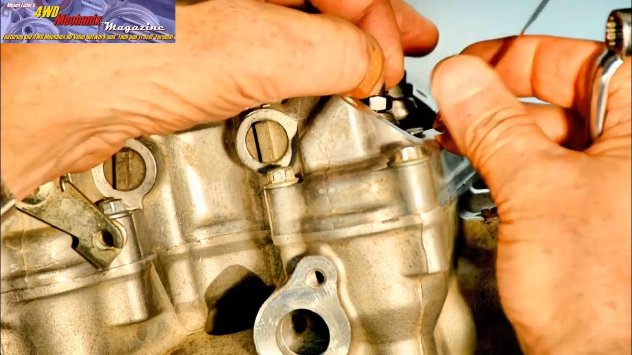 FourStroke Motorcycle Valve Adjustment Needs YouTube