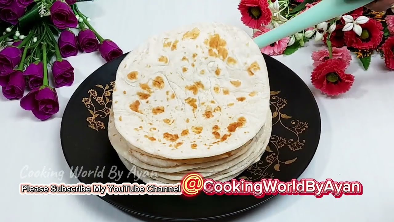 Flour Bread Recipe ॥ Attar Ruti Recipe ॥ Roti Recipe॥ Breakfast