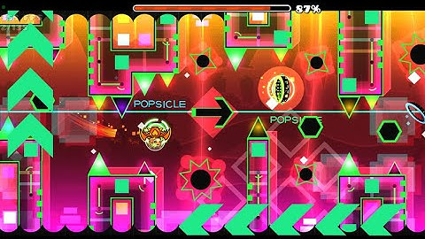 Geometry Dash- [Insane Demon] Popsicle by lCartox & More