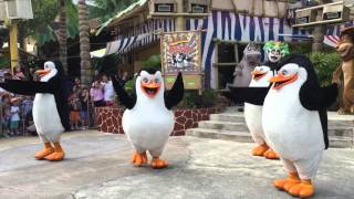 penguins of madagascar dance singapore USS 2016