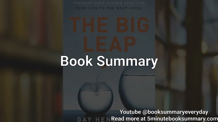 The Big Leap - Book Summary and Review