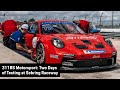 Porsche Carrera Cup Testing 2022 | BEHIND THE WALL Sebring Test