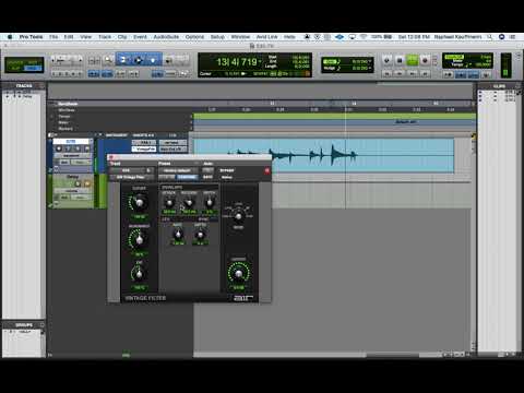 Pro Tools - Effects Automation Intro