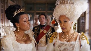 Lady Danbury and Queen Charlotte gossip about Lady Whistledown in BRIDGERTON Season 2 (2022) clip