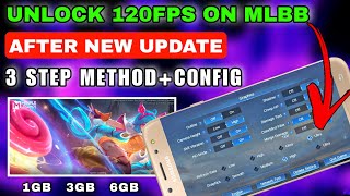 Unlock 120FPS on MLBB After the Latest Update! Easy Method + Lag Fix | Config Ml No Lag | Config Ml