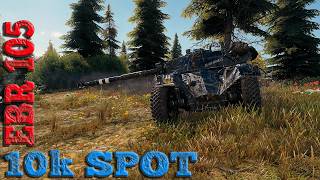 Panhard EBR 105 Ace tanker WoT /  бой на мастера WoT replays