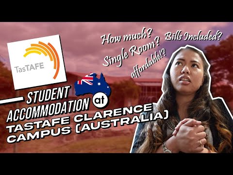 STUDENT ACCOMMODATION AT TASTAFE | QUICK TOUR | CINDYRELLA GEE