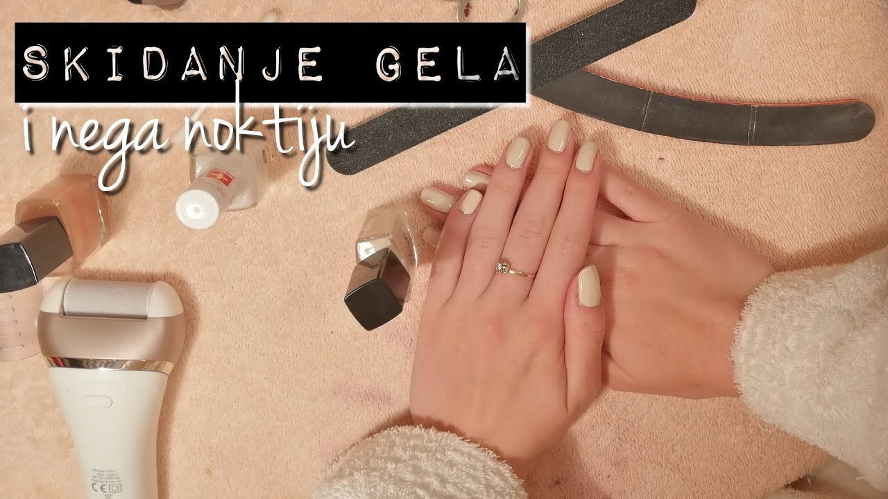 Skidanje gela i nega noktiju l Tatjana Bela