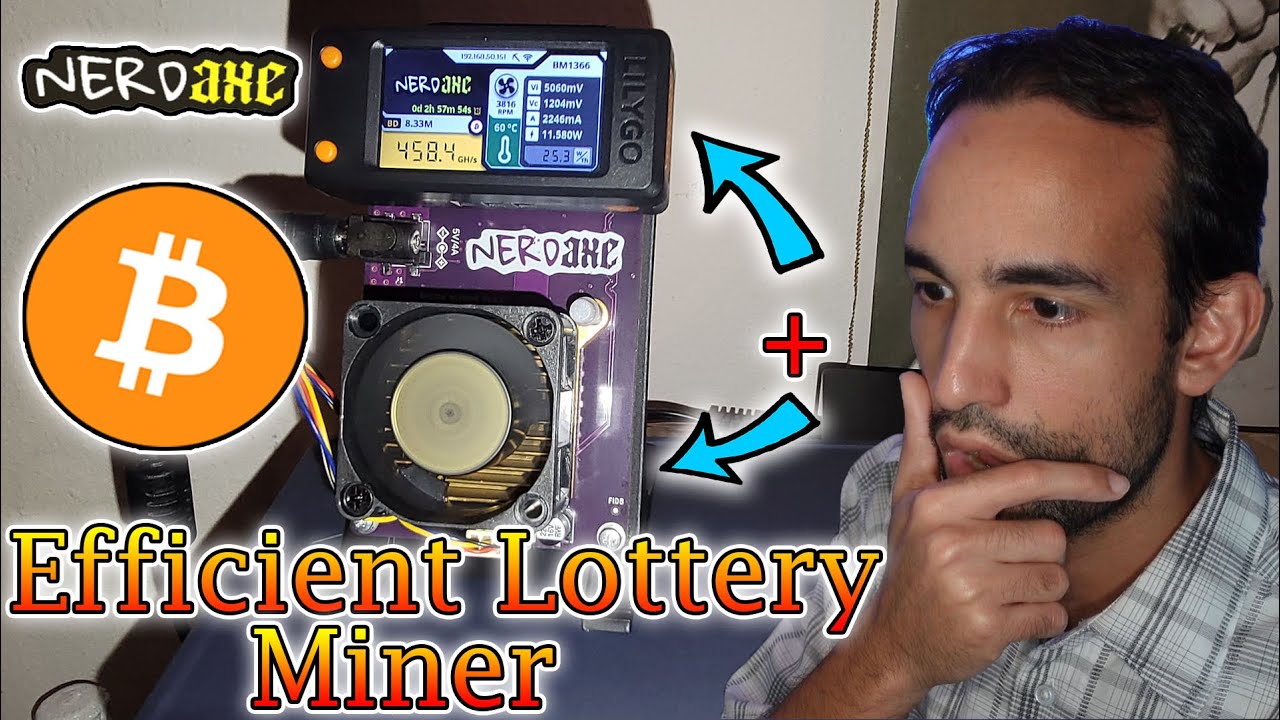 Nerdaxe - Super efficient Bitcoin Lottery Miner - YouTube