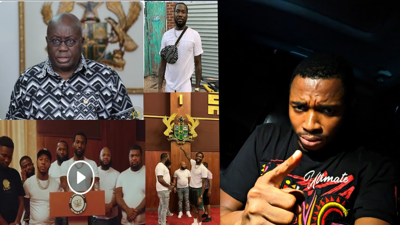 Confirm it for me! is it true Akufo Addo let Meek Mill do music video