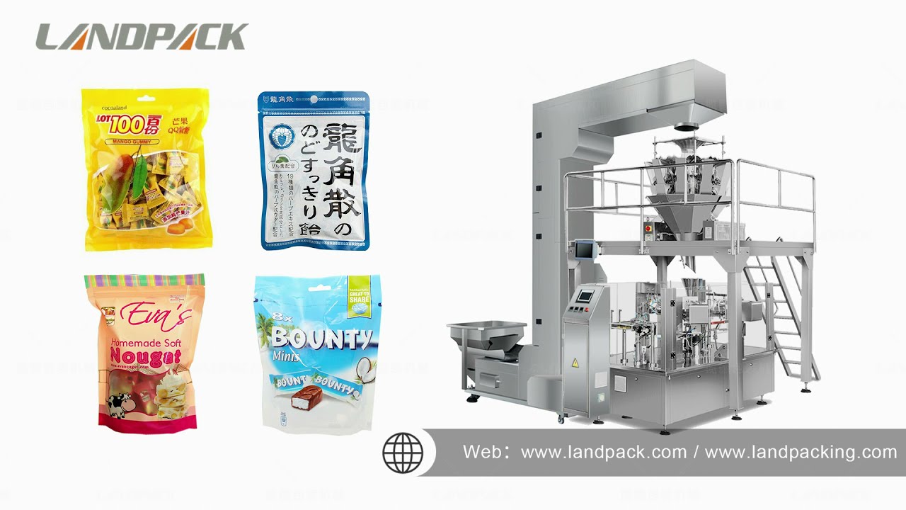 Automatic Candy Premade Pouch Packing Machine LD-8200A