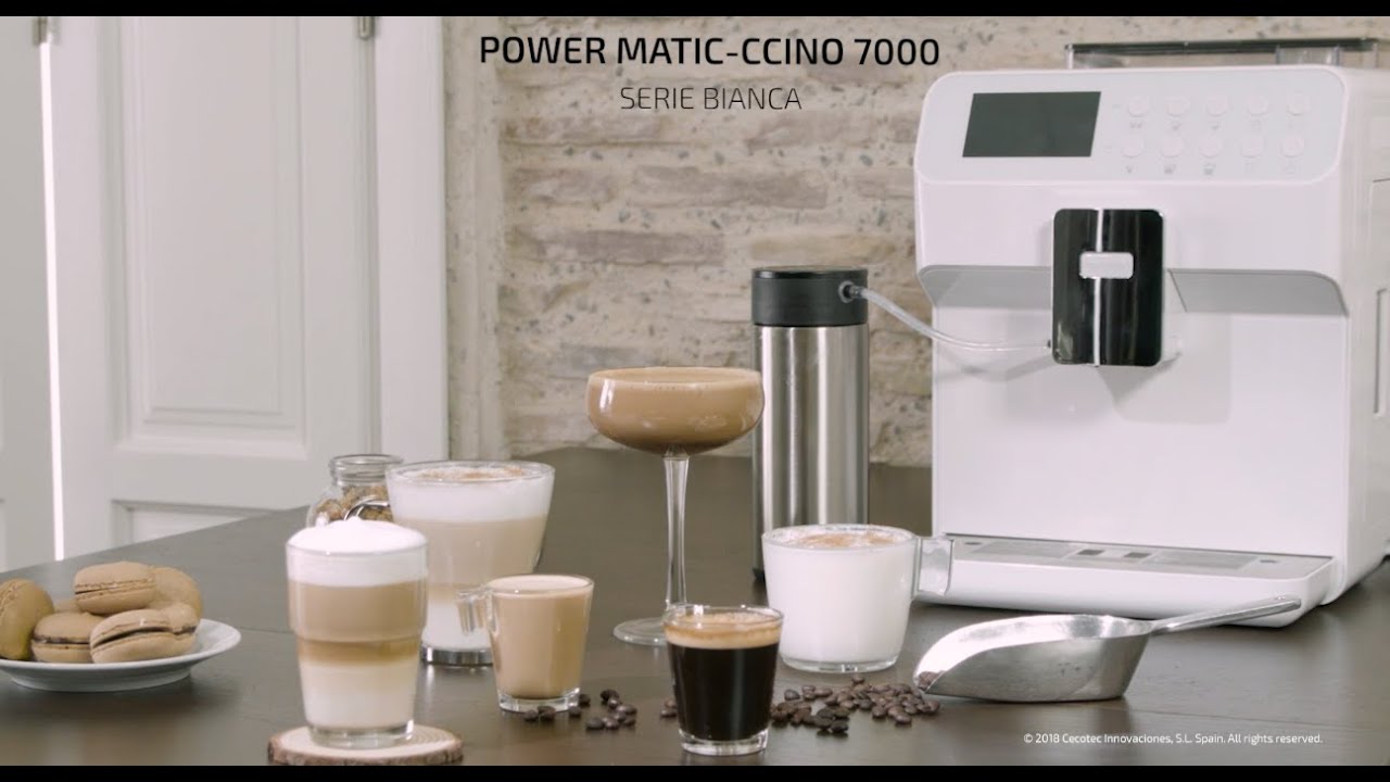 Power Matic-ccino 7000 Serie Bianca - Cecotec Innovaciones S.L.