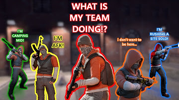 Trying to hold my team together - Critical Ops Ranked